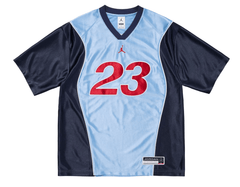 Supreme Jordan Warm Up Jersey Light Blue